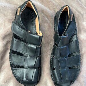 PIKOLINOS - Tarifa Men's Casual Strap Leather Sandals w velcro closure
